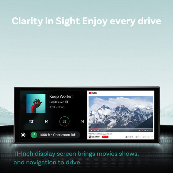 ottoscreen5 Ottoscreen Multimeediakeskus<br> <span class="toote-lisa">CarPlay & Android Auto ekraan</span>